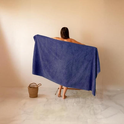 Classic Turkish Towels - Cambridge 100% Turkish Cotton Jumbo SPA Bath Sheet, Quick Dry