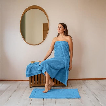 Classic Turkish Towels - Cambridge 100% Turkish Cotton Jumbo SPA Bath Sheet, Quick Dry