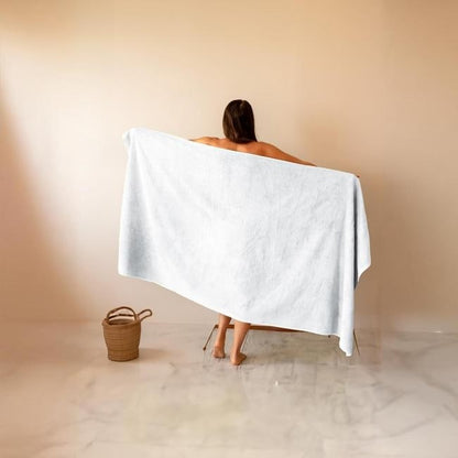 Classic Turkish Towels - Cambridge 100% Turkish Cotton Jumbo SPA Bath Sheet, Quick Dry