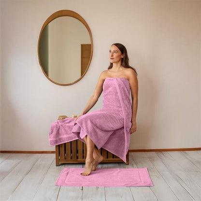 Classic Turkish Towels - Cambridge 100% Turkish Cotton Jumbo SPA Bath Sheet, Quick Dry