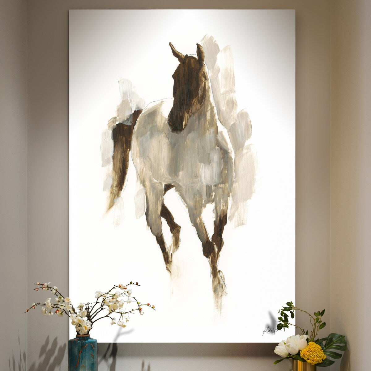 Rustic Horse I -Premium Gallery Wrapped Canvas