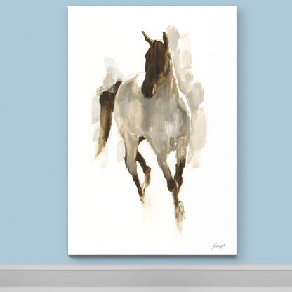 Rustic Horse I -Premium Gallery Wrapped Canvas