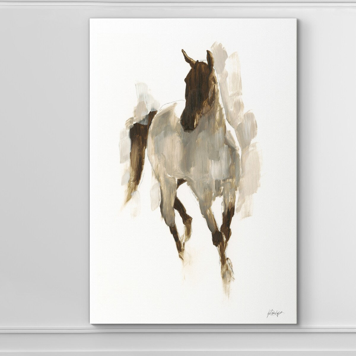 Rustic Horse I -Premium Gallery Wrapped Canvas