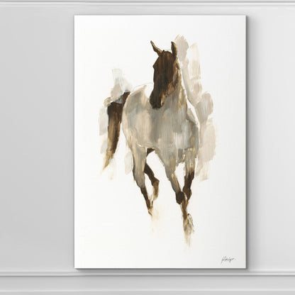 Rustic Horse I -Premium Gallery Wrapped Canvas