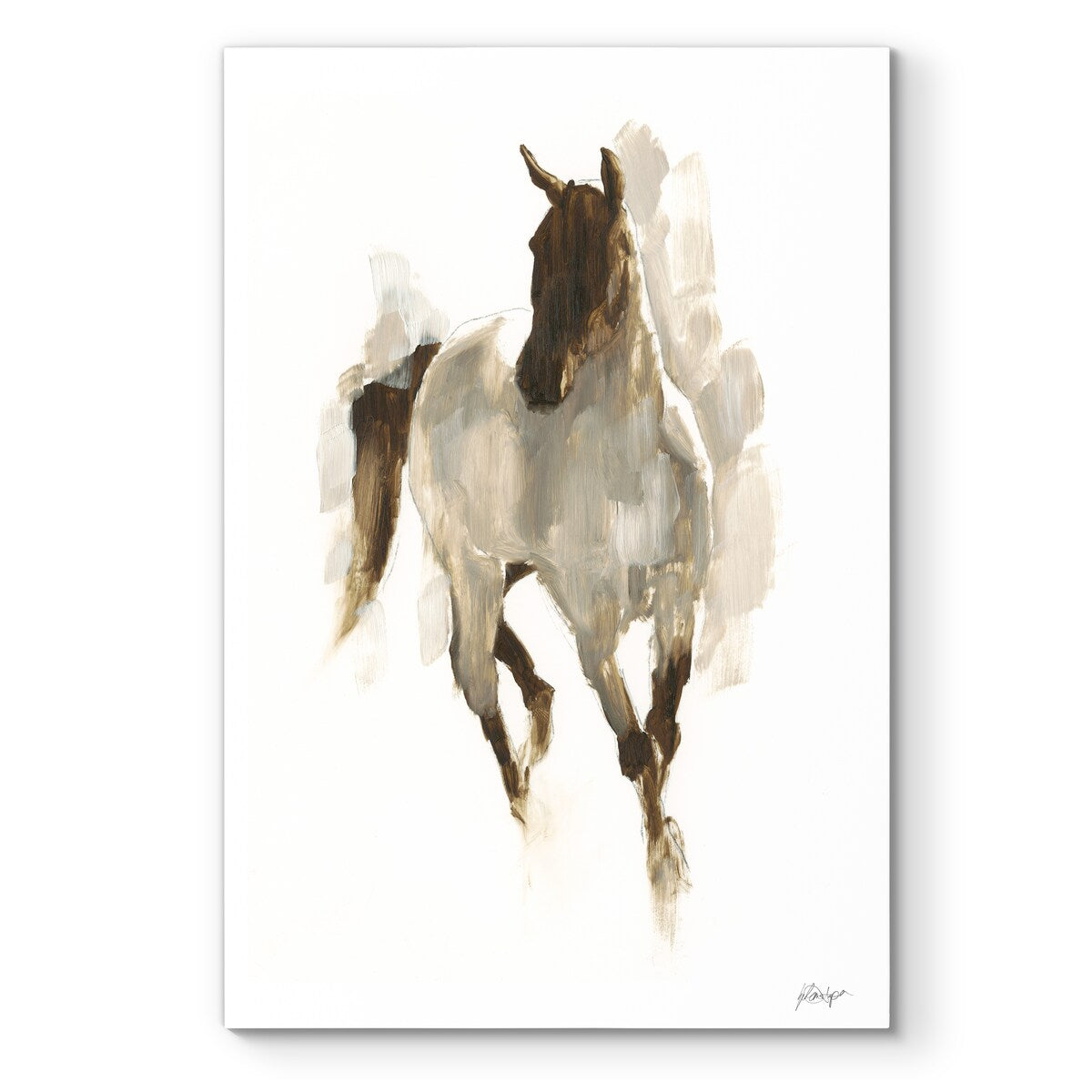 Rustic Horse I -Premium Gallery Wrapped Canvas