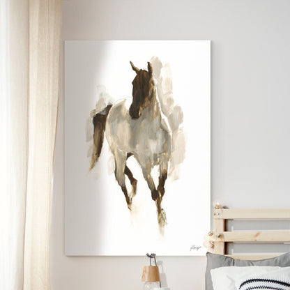 Rustic Horse I -Premium Gallery Wrapped Canvas