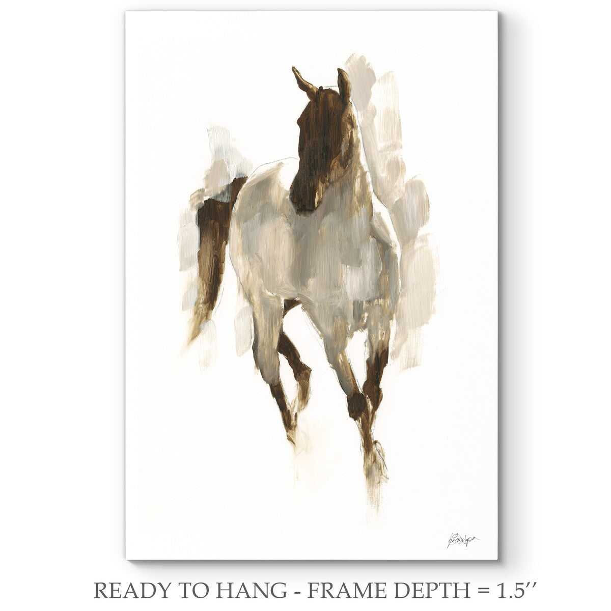 Rustic Horse I -Premium Gallery Wrapped Canvas