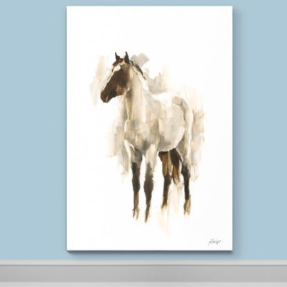 Rustic Horse II -Premium Gallery Wrapped Canvas