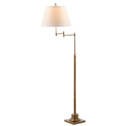 SAFAVIEH Lighting Tracee 60-inch Swivel Gold Floor Lamp - 16x16x54.5-68.5 - 16Wx16Dx69H