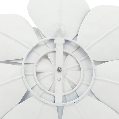 Sagebrook Home Contemporary Metal Wall Lotus Flower Sculpture