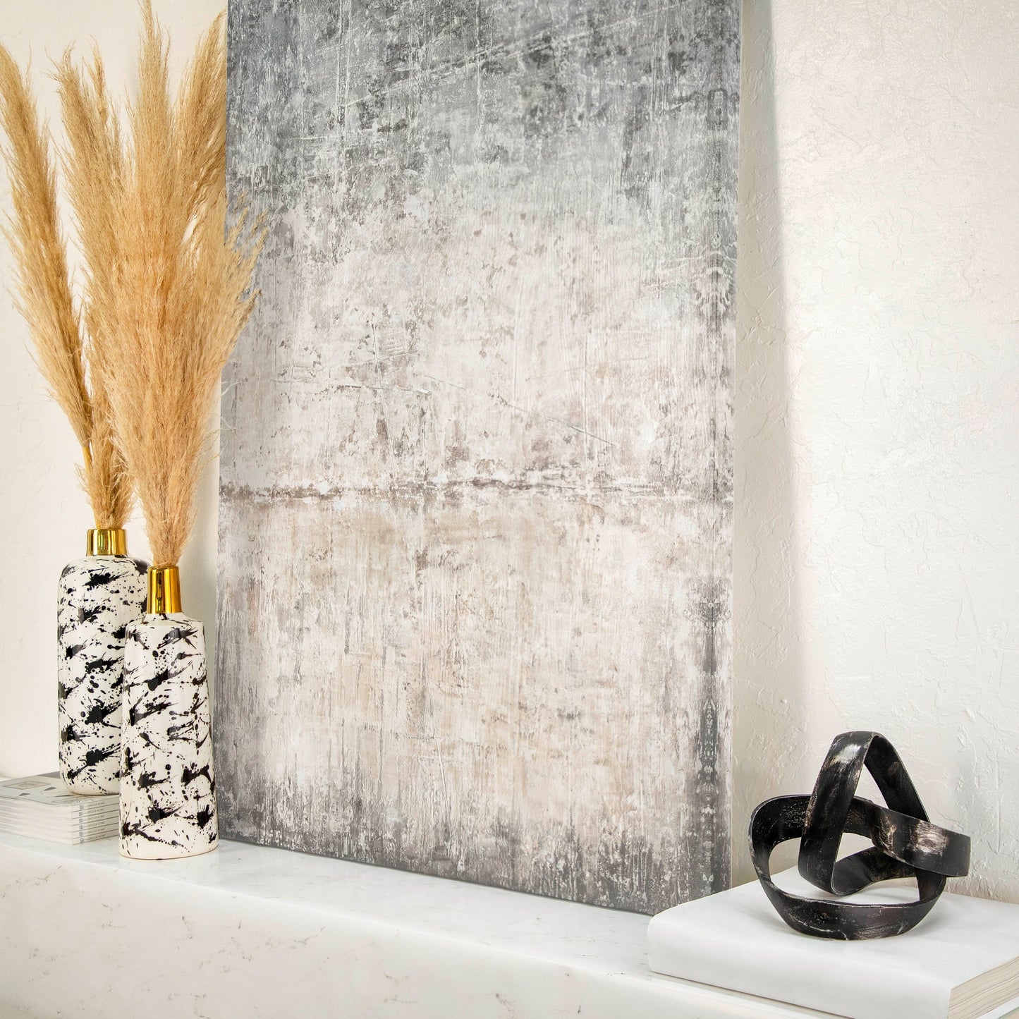 Sagebrook Home Modern Aluminum Abstract Interwoven Decorative Sculpture - 8 x 8 x 7