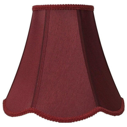 Scalloped Bell Lamp Shade, 6 Top, 12 Bottom, 10 Height