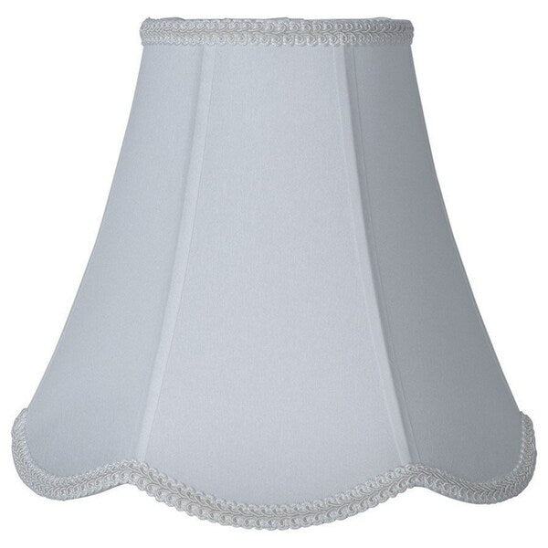 Scalloped Bell Lamp Shade, 6 Top, 12 Bottom, 10 Height