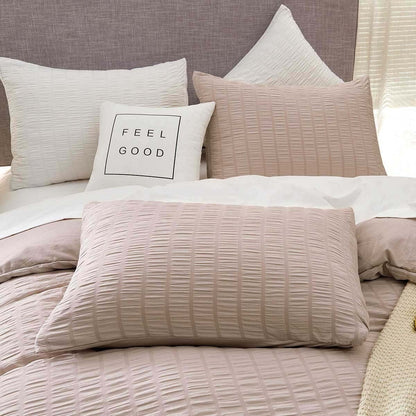 Seersucker Duvet Cover Set