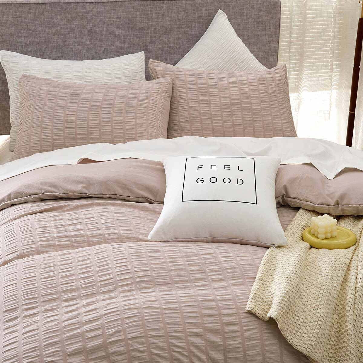 Seersucker Duvet Cover Set