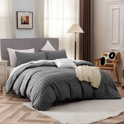 Seersucker Duvet Cover Set