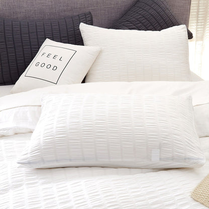 Seersucker Duvet Cover Set