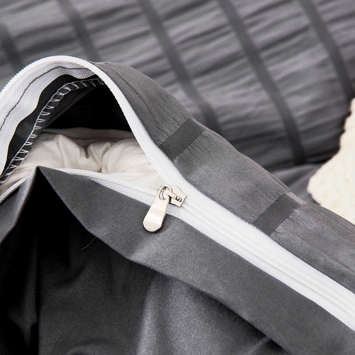 Seersucker Duvet Cover Set