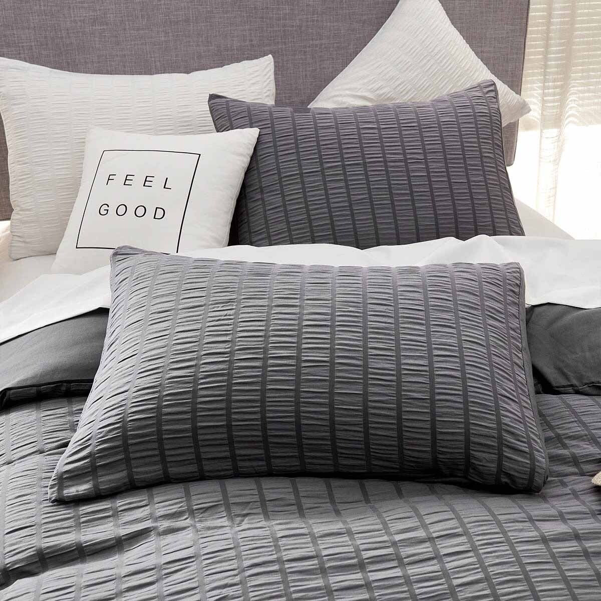 Seersucker Duvet Cover Set