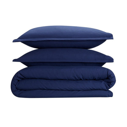 Serta Simply Clean Antimicrobial 3 Piece Duvet Set
