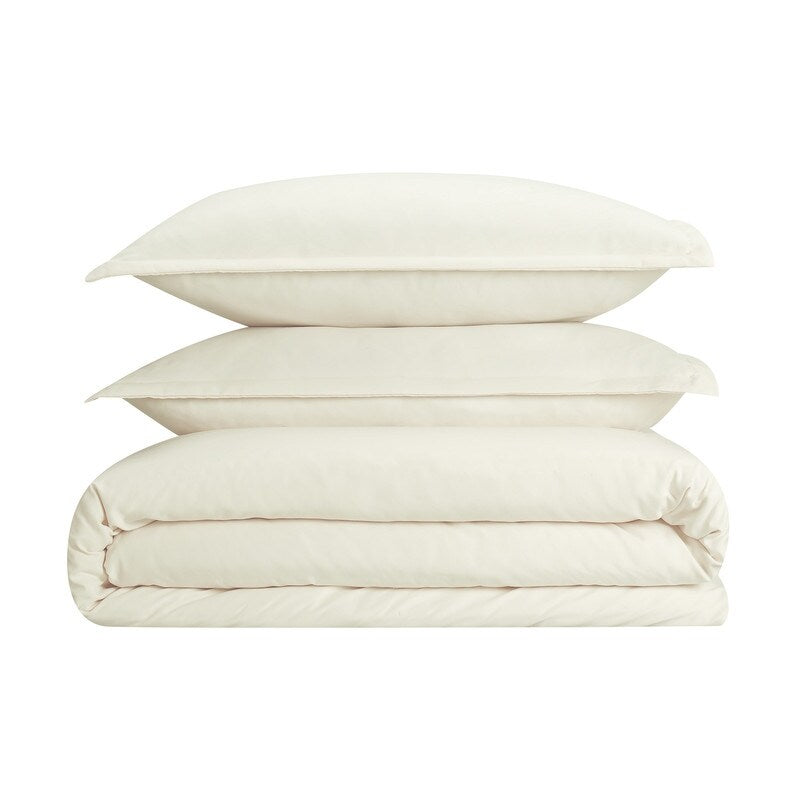 Serta Simply Clean Antimicrobial 3 Piece Duvet Set