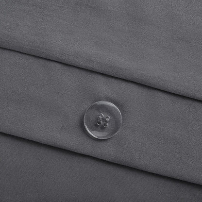 Serta Simply Clean Antimicrobial 3 Piece Duvet Set