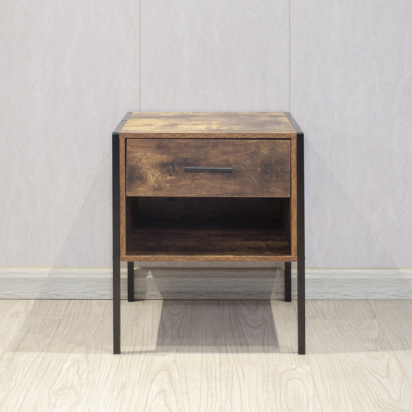 Industrial-style Nightstand (Set of 2)