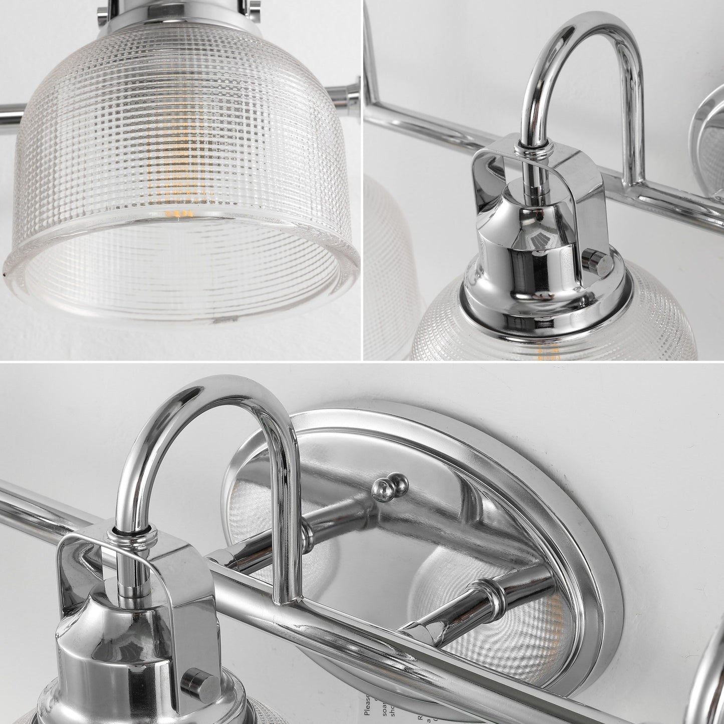 Shirley Metal/Glass LED Vanity Light, by JONATHAN Y