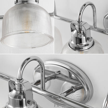 Shirley Metal/Glass LED Vanity Light, by JONATHAN Y