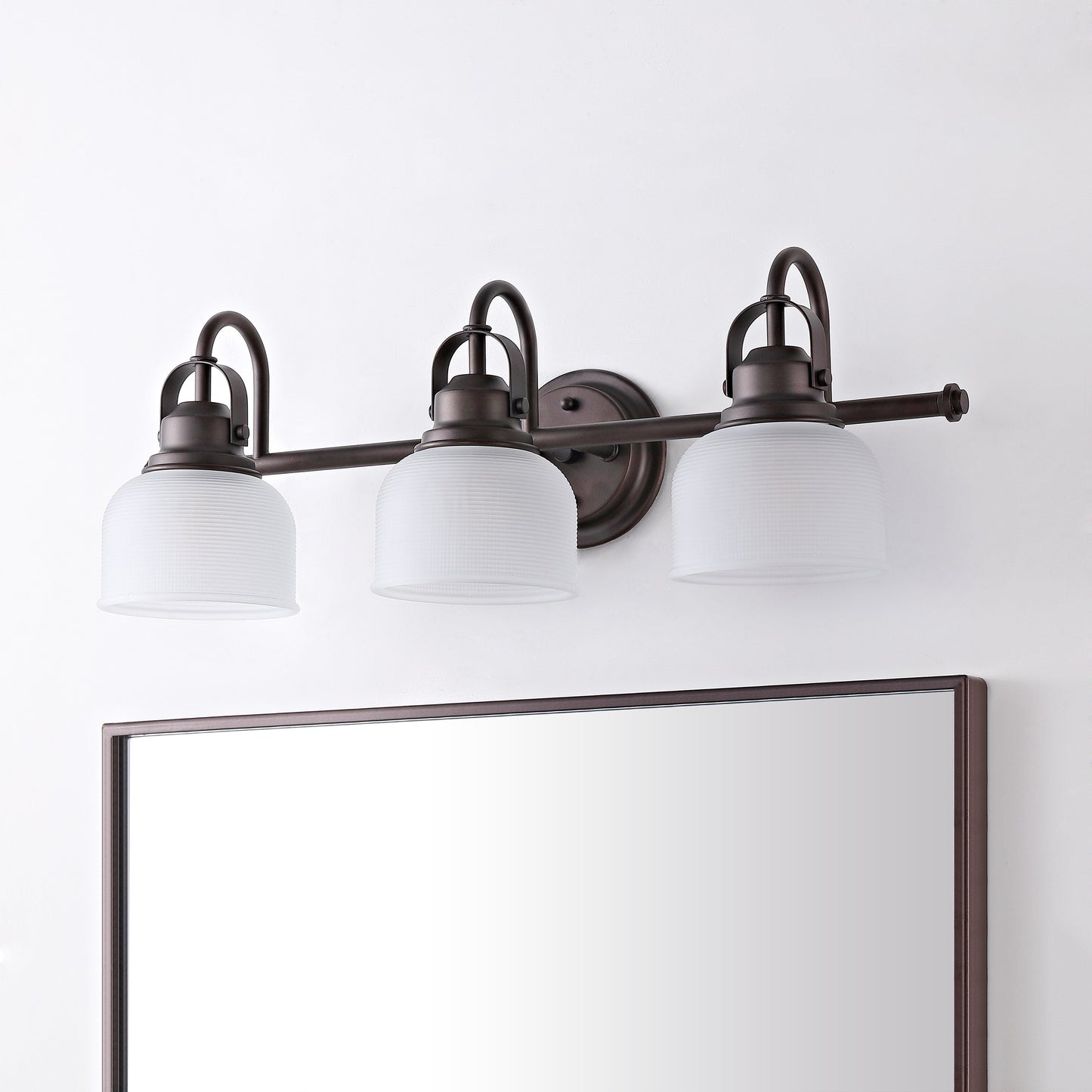 Shirley Metal/Glass LED Vanity Light, by JONATHAN Y