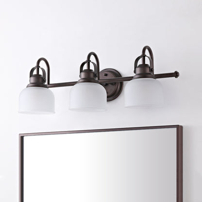 Shirley Metal/Glass LED Vanity Light, by JONATHAN Y