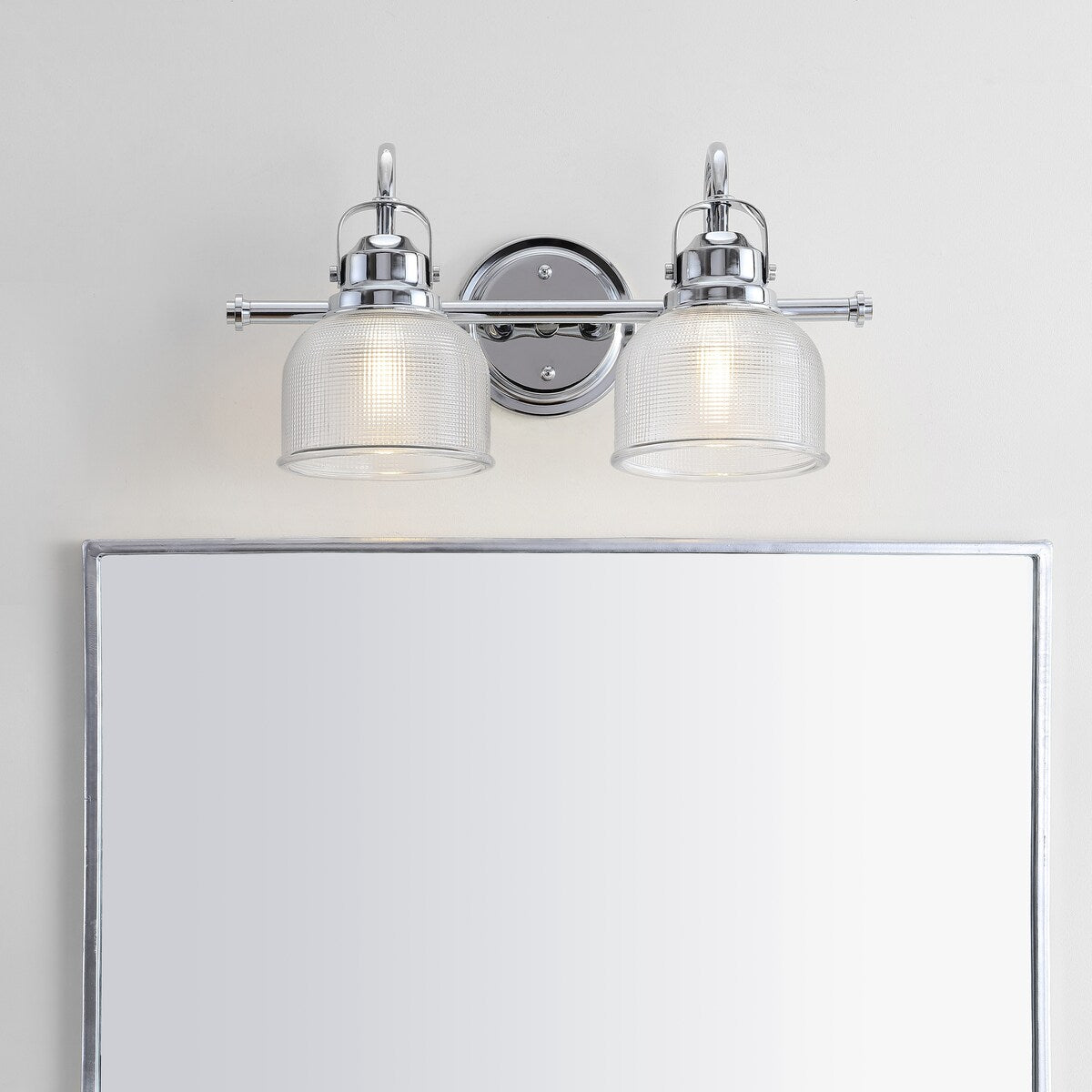 Shirley Metal/Glass LED Vanity Light, by JONATHAN Y