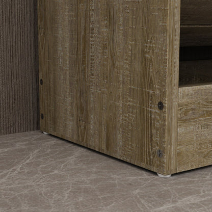 Shoe Cabinet Narrow Shoe Cabinet with 3 Flip Door Space Saving 3 Color