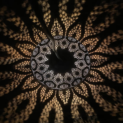 Sigrid River of Goods Antique Bronze Metal Bowl-Shade Pendant Lamp - 11 x 11 x 11.25/70.25