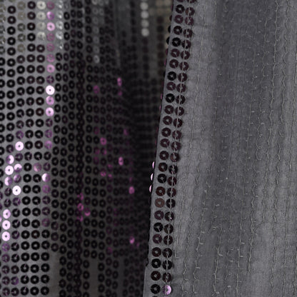 Silver Orchid Gregor Abstract Night Sky Two-tone Shower Curtain