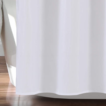 Silver Orchid Gregor Abstract Night Sky Two-tone Shower Curtain