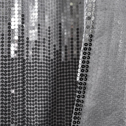 Silver Orchid Gregor Abstract Night Sky Two-tone Shower Curtain