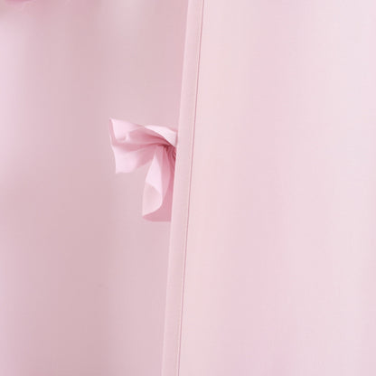 Silver Orchid Sterling Polyester Shower Curtain