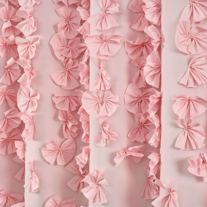 Silver Orchid Sterling Polyester Shower Curtain