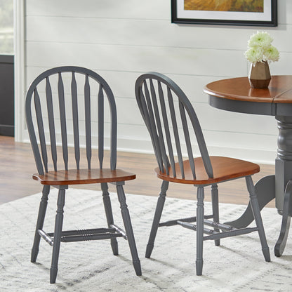 Simple Living Carolina 5-piece Farmhouse Solid Wood Dining Set with Leaf