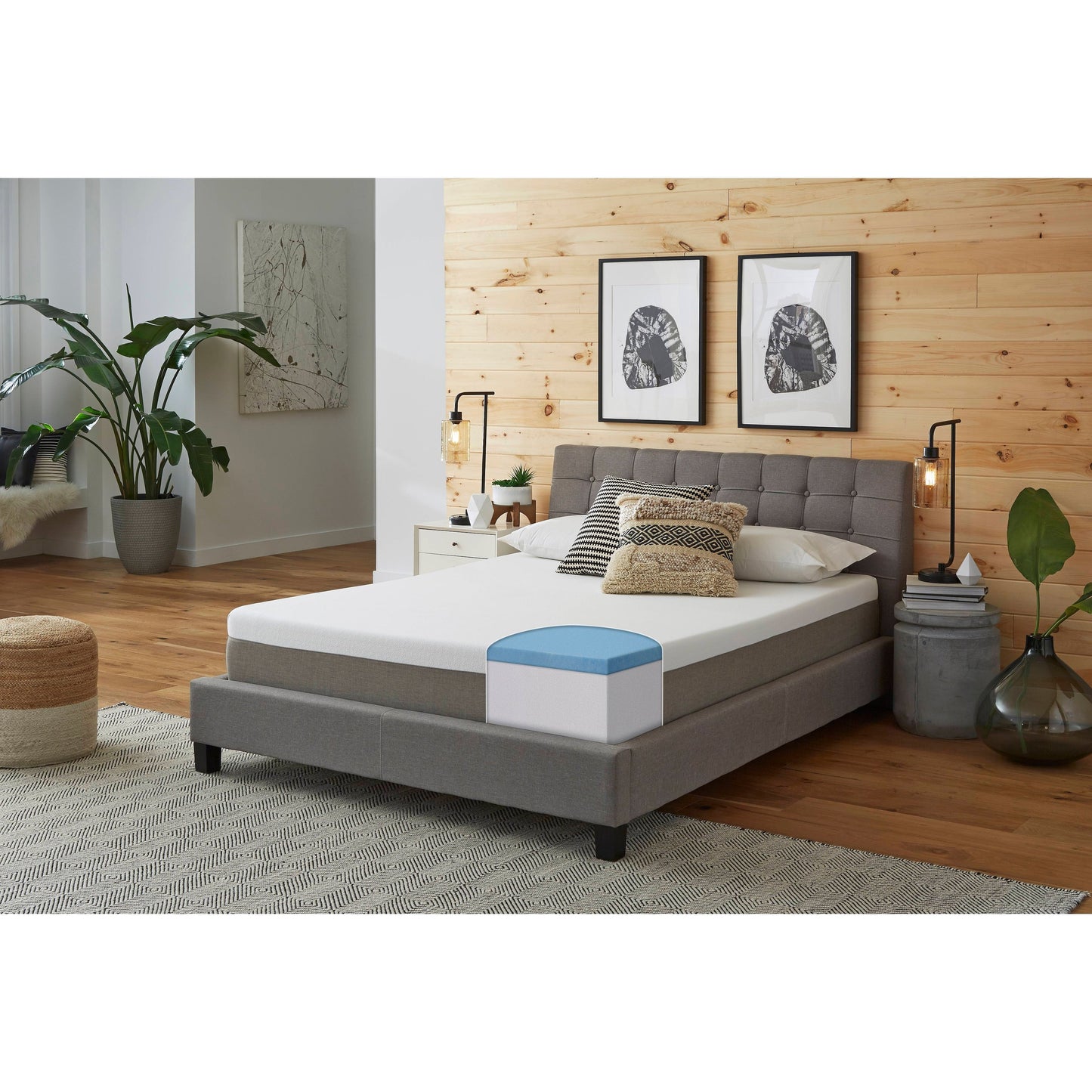 Slumber Solutions Essentials 12-inch Gel Memory Foam Mattress