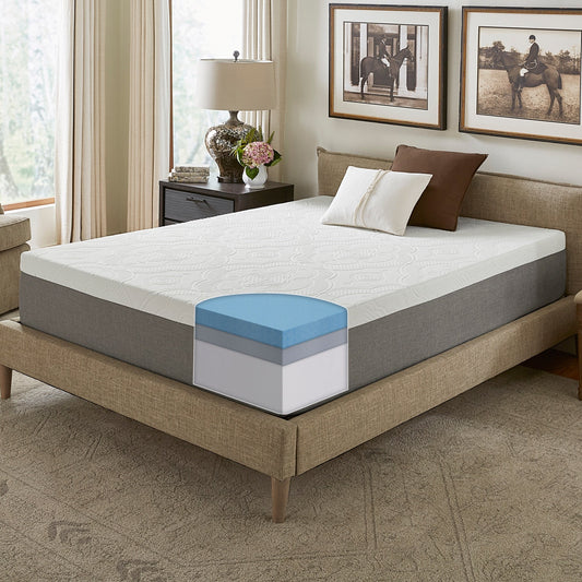 Slumber Solutions Signature 14-in. NRGel Memory Foam Mattress