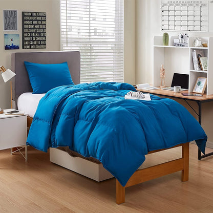 Snorze® Cloud Comforter Set - Coma Inducer® Oversized Bedding in True Blue