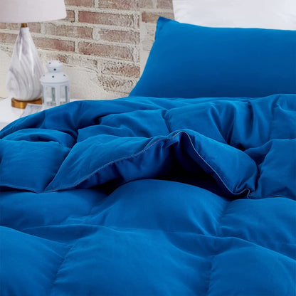 Snorze® Cloud Comforter Set - Coma Inducer® Oversized Bedding in True Blue