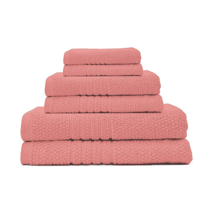 Softee 6-Piece 100% Cotton Bath