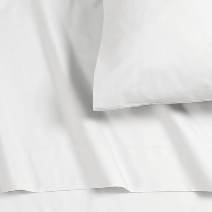 Solid or Printed 300 Thread Count Cotton Percale Extra Deep Pocket Sheet Set