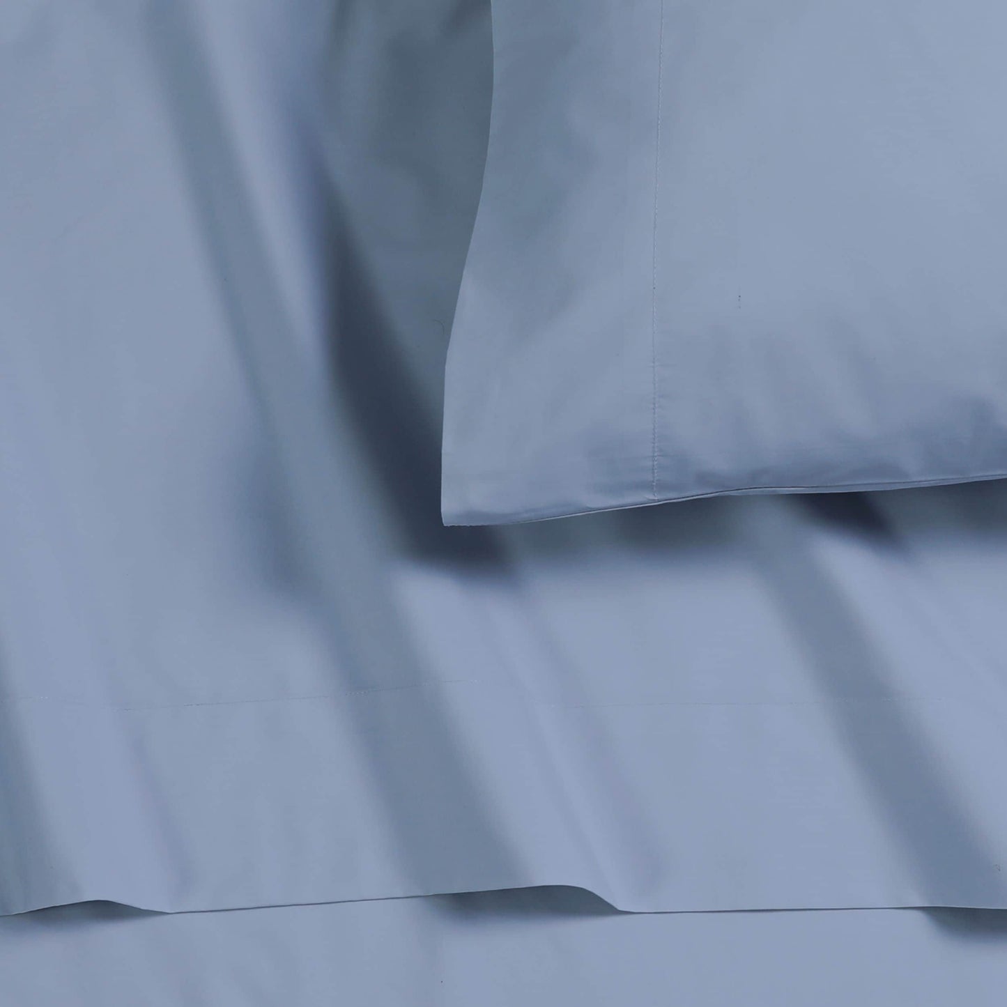 Solid or Printed 300 Thread Count Cotton Percale Extra Deep Pocket Sheet Set