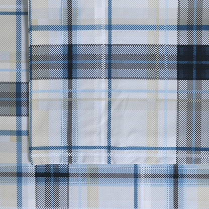 Solid or Printed 300 Thread Count Cotton Percale Extra Deep Pocket Sheet Set