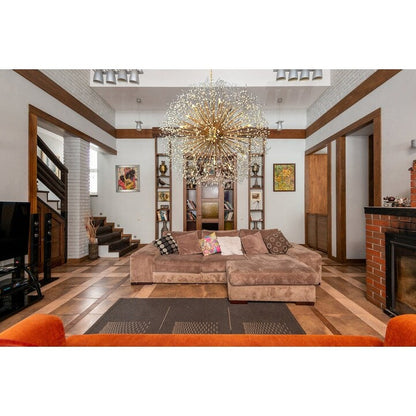 Starburst Chandelier 47 Wide Crystal Lighting Fixture