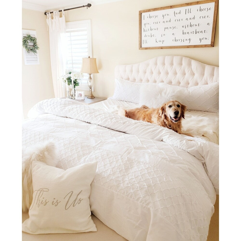 Stone Cottage Mosaic Cotton Duvet Cover Set